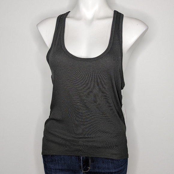 NWT Spiritual Gangster Trust GF grey muscle tank M - Picture 1 of 9